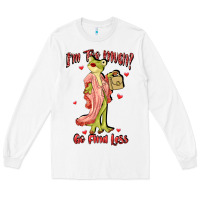 White im too much go find less boujee frog funny Long Sleeve Tee - JahusDesignShop