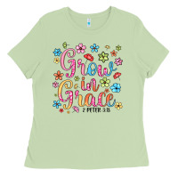 Matcha grow in grace Ladies Tee - texasbilliewilder