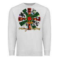 Dove Grey merry christmas windmill Premium Sweatshirt - Jasminsmagicworld