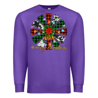 Purple merry christmas windmill Premium Sweatshirt - Jasminsmagicworld