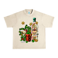 Sandshell cocrtail martini and gift and snow Urban Heavy Tee - AdoDesignShop