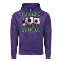 Cloud Purple i kicked 100 days of school Vintage Hoodie - Artiststas
