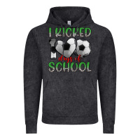 Vintage Black i kicked 100 days of school Vintage Hoodie - Artiststas
