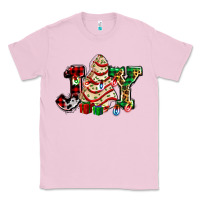 Bubblegum Pink joy with christmas tree cake ado Classic Tee - AdoDesignShop