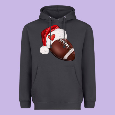 Christmas Sports Heavyweight Hoodie Designed By Barkaloodesign