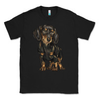 Black dachshund Classic Tee - BarkalooDesign
