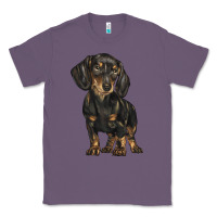 Lavender dachshund Classic Tee - BarkalooDesign