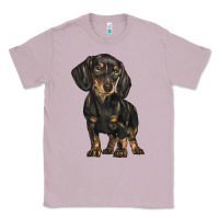 Lilac dachshund Classic Tee - BarkalooDesign