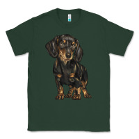 Sports Green dachshund Classic Tee - BarkalooDesign