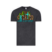 Vintage Black created with a purpose Vintage Tee - AdoDesignShop