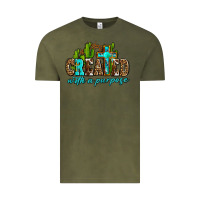 Vintage Olive created with a purpose Vintage Tee - AdoDesignShop