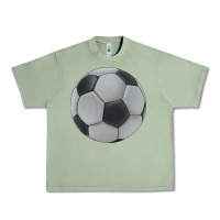 Oil Green soccer ball Urban Heavy Tee - JahusDesignShop
