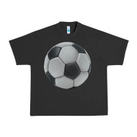 Pigment Black soccer ball Urban Heavy Tee - JahusDesignShop