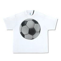 White soccer ball Urban Heavy Tee - JahusDesignShop