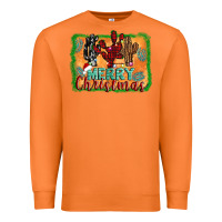 Carrot merry christmas cactus Premium Sweatshirt - Jasminsmagicworld