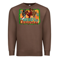 Chestnut merry christmas cactus Premium Sweatshirt - Jasminsmagicworld