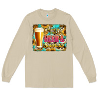 Mushroom beer and sunshine Long Sleeve Tee - Jasminsmagicworld