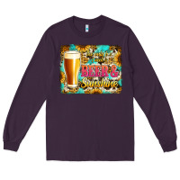 Plum beer and sunshine Long Sleeve Tee - Jasminsmagicworld
