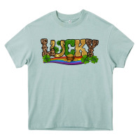 Arona st patricks shamrock gold with rainbow Heavy Core Tee - RanaPortraitStore