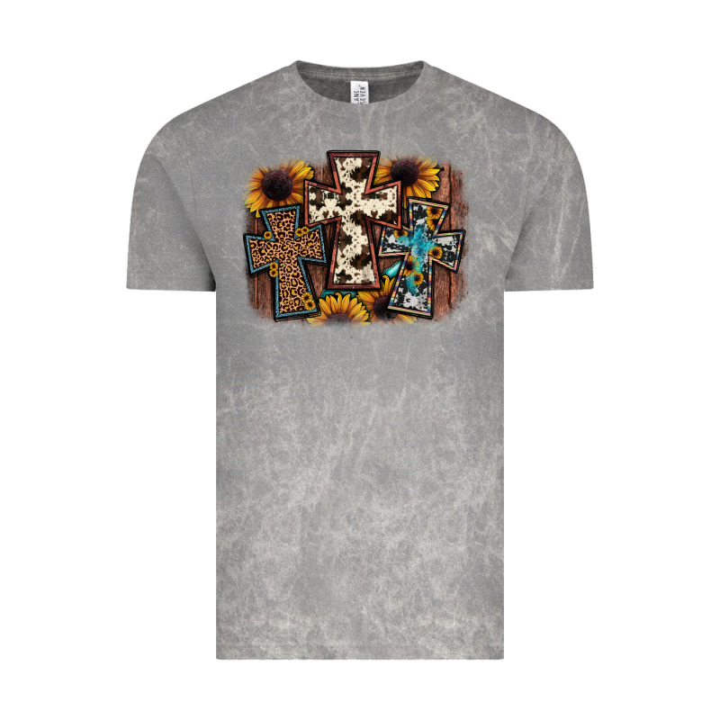 Cross Background Vintage Tee by JahusDesignShop | Teevron