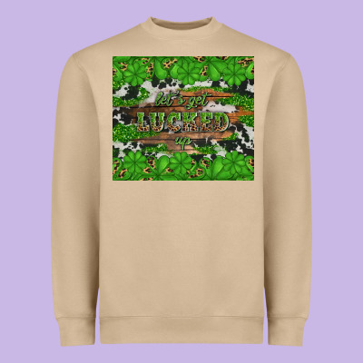 Let's Get Lucked Up Heavyweight Sweatshirt Designed By Artiststas