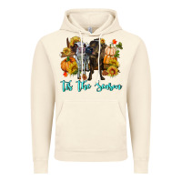 Vintage Artic Tis The Season Cows Vintage Hoodie - RanaPortraitStore
