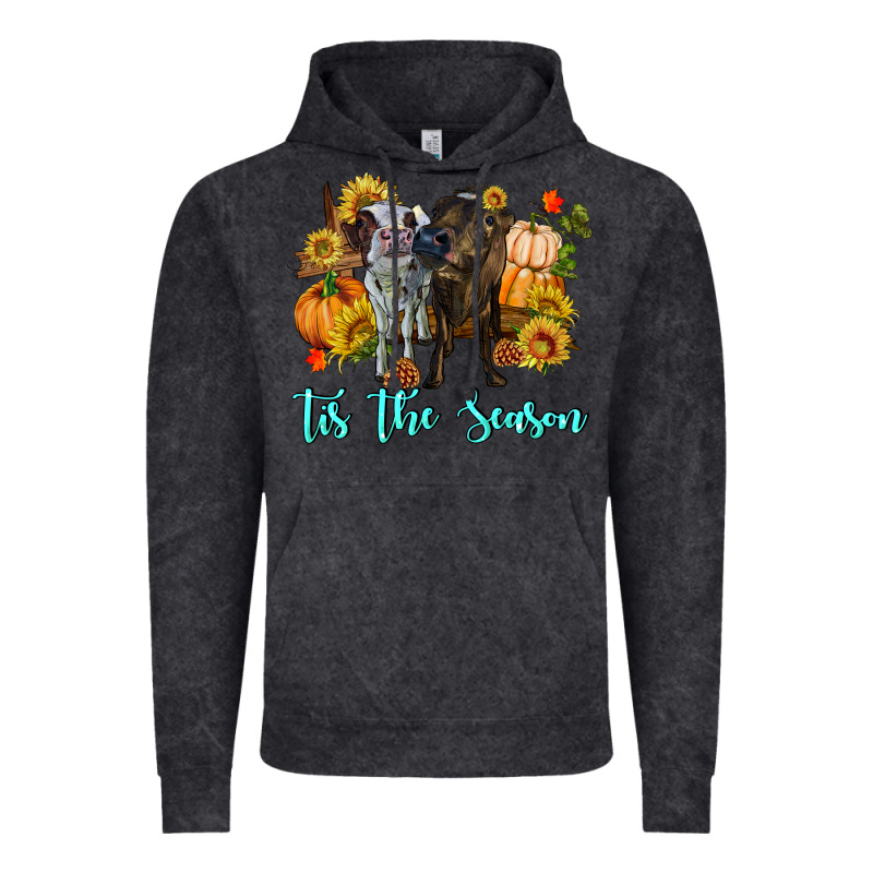 Tis The Season Cows Vintage Hoodie by RanaPortraitStore | Teevron