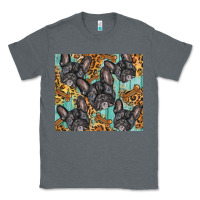 Charcoal Heather french bulldog Classic Tee - BarkalooDesign