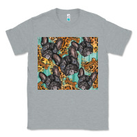 Heather Grey french bulldog Classic Tee - BarkalooDesign
