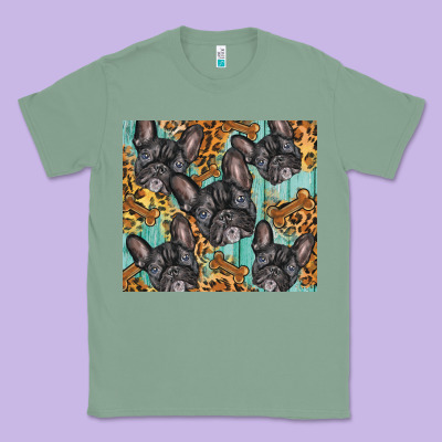 French Bulldog Classic Tee Designed By Barkaloodesign