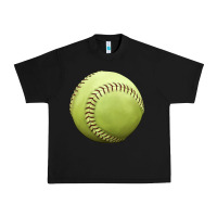 Black softball ball Urban Heavy Tee - JahusDesignShop