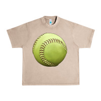 French Oak softball ball Urban Heavy Tee - JahusDesignShop
