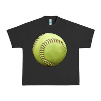 Pigment Black softball ball Urban Heavy Tee - JahusDesignShop