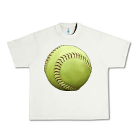 Pistachio softball ball Urban Heavy Tee - JahusDesignShop