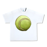 White softball ball Urban Heavy Tee - JahusDesignShop