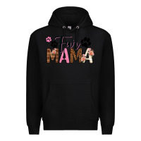 Black fur mama Premium Hoodie - texasbilliewilder
