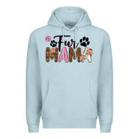 Blue Mist fur mama Premium Hoodie - texasbilliewilder