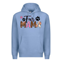 Colony Blue fur mama Premium Hoodie - texasbilliewilder