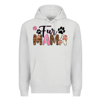 Dove Grey fur mama Premium Hoodie - texasbilliewilder