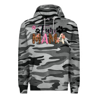 Slate Camo fur mama Premium Hoodie - texasbilliewilder