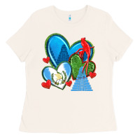 Bone guatemala hearts Ladies Tee - texasbilliewilder