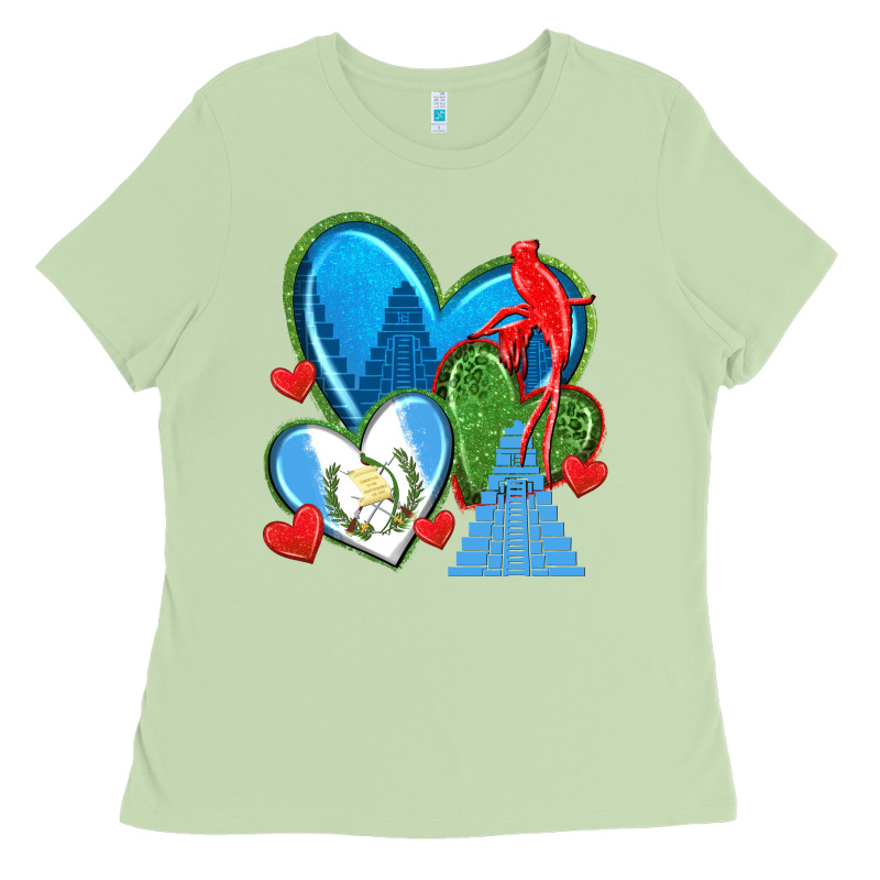Guatemala Hearts Ladies Tee by texasbilliewilder | Teevron