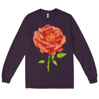 Plum all a twitter rose Long Sleeve Tee - LillyAllenDesigns