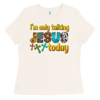 Bone im only talking jesus today Ladies Tee - texasbilliewilder
