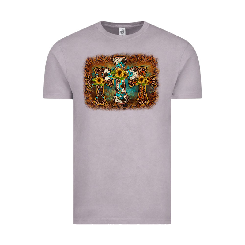 Cross Backgraund Vintage Tee by JahusDesignShop | Teevron