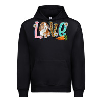 Black Love Easter Rabbit Easter Day Urban Hoodie - HowdyJamesFarm