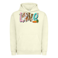 Pigment Pistachio Love Easter Rabbit Easter Day Urban Hoodie - HowdyJamesFarm