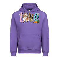 Tulip Love Easter Rabbit Easter Day Urban Hoodie - HowdyJamesFarm