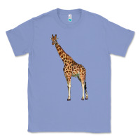 Colony Blue giraffe Classic Tee - LillyAllenDesigns