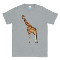 Heather Grey giraffe Classic Tee - LillyAllenDesigns
